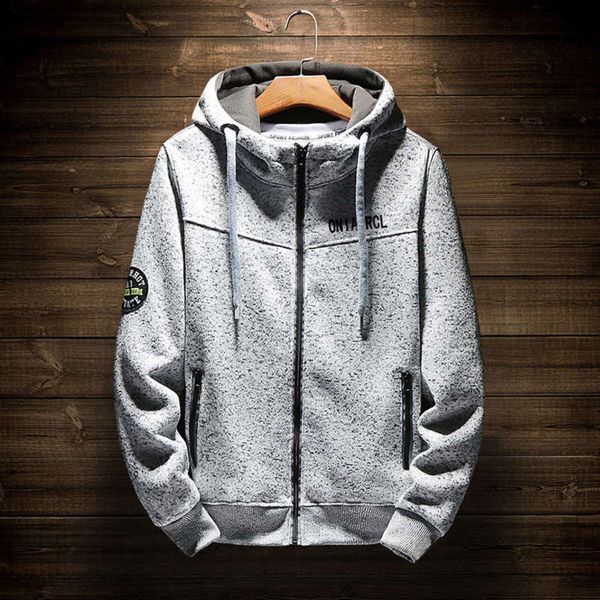 knitting cardigan autumn thickened sportswear sweater fashion hooded brand casual men's single clothes, Gray
knitting cardigan autumn thickened sportswear sweater fashion hooded brand casual men's single clothes, Gray
