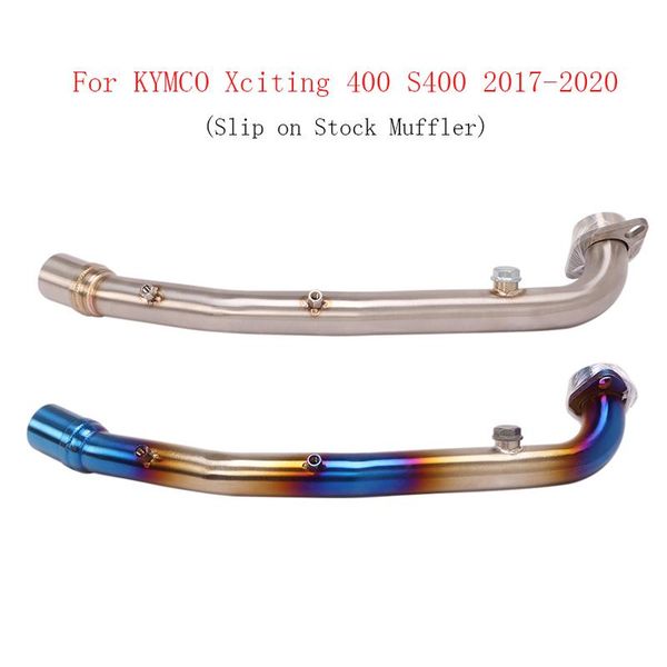 motorcycle exhaust system slip on front header connection link pipe for kymco xciting 400 s400 2021
motorcycle exhaust system slip on front header connection link pipe for kymco xciting 400 s400 2021