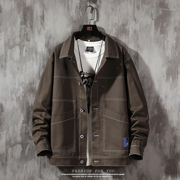men's jackets kolmakov korean turn-down collar men big pocket streetwear jacket solid cardigan coat male 2 color s-5xl, Black;brown
men's jackets kolmakov korean turn-down collar men big pocket streetwear jacket solid cardigan coat male 2 color s-5xl, Black;brown