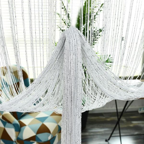 curtain & drapes door window panel shiny tassel flash silver line string divider sheer d30
curtain & drapes door window panel shiny tassel flash silver line string divider sheer d30
