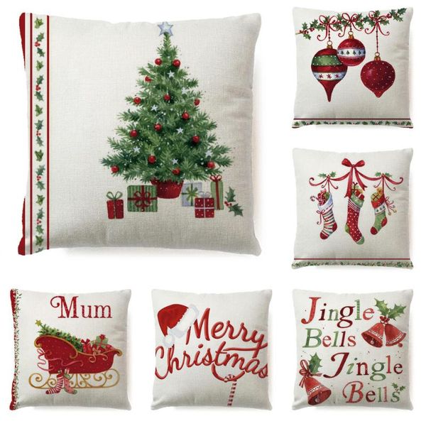 cushion/decorative pillow hosiery bells, christmas tree balls, flax pillowcases
cushion/decorative pillow hosiery bells, christmas tree balls, flax pillowcases