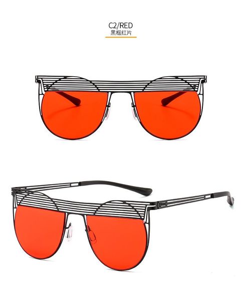 sunglasses cool elastic stainless steel wire mesh 41260 ins cross-border men and women, White;black
sunglasses cool elastic stainless steel wire mesh 41260 ins cross-border men and women, White;black