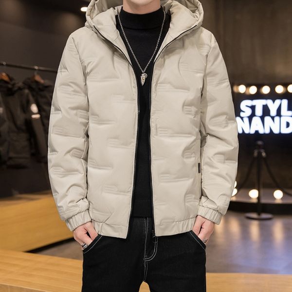 autumn and down short hooded 2021 casual winter wear handsome trend men's et simple, Black
autumn and down short hooded 2021 casual winter wear handsome trend men's et simple, Black