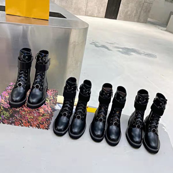 famous women's designer boots martin desert boot flamingos love arrow 100% genuine leather medal thick non-slip autumn and winter shoes, Black
famous women's designer boots martin desert boot flamingos love arrow 100% genuine leather medal thick non-slip autumn and winter shoes, Black