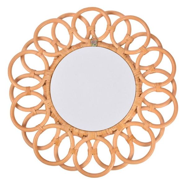 mirrors rattan wall mirror innovative art decoration round makeup dressing bedroom bathroom hanging craft po props
mirrors rattan wall mirror innovative art decoration round makeup dressing bedroom bathroom hanging craft po props
