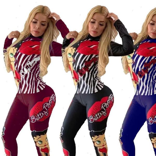 nm8031 autumn tracksuit outfits cut cartoon untidy young casual fashion full sleeve long pants women 2 piece set, Gray
nm8031 autumn tracksuit outfits cut cartoon untidy young casual fashion full sleeve long pants women 2 piece set, Gray