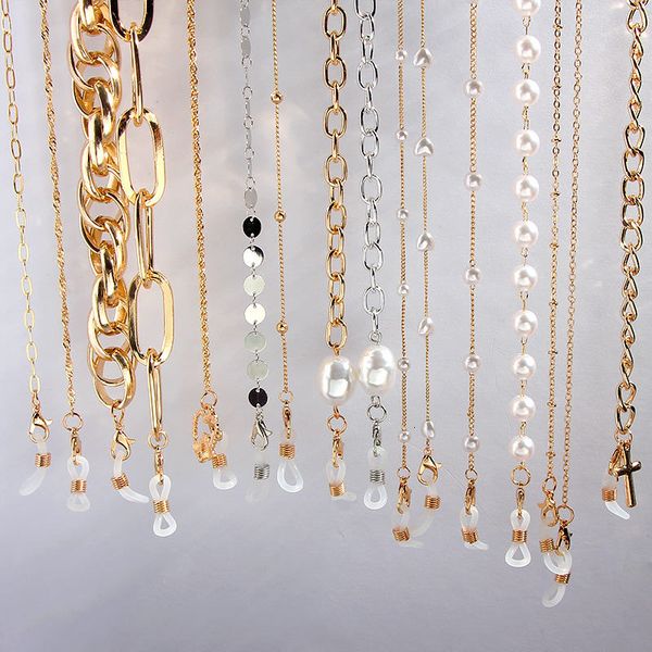 necklaces pendants just feel chunky metal chain face mask necklace strap nonslip eyeglass holder cord neck sunglass women jewelry, Silver
necklaces pendants just feel chunky metal chain face mask necklace strap nonslip eyeglass holder cord neck sunglass women jewelry, Silver