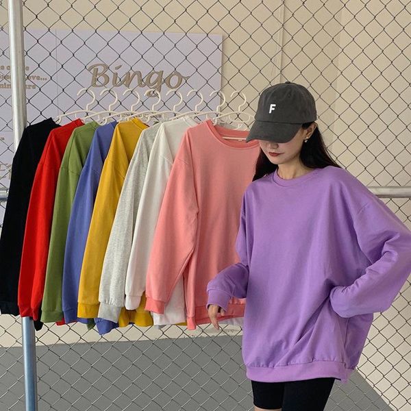 women's hoodies & sweatshirts autumn woman's oversize female loose cotton solid lady fashion plus size tracksuit for teens, Black
women's hoodies & sweatshirts autumn woman's oversize female loose cotton solid lady fashion plus size tracksuit for teens, Black