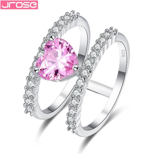 cluster rings jrose 2021 fashion jewellery pink & red cubic zircon silver double for women personality charms wedding jewelry gifts, Golden;silver
cluster rings jrose 2021 fashion jewellery pink & red cubic zircon silver double for women personality charms wedding jewelry gifts, Golden;silver