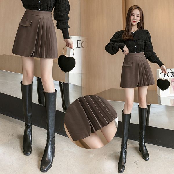skirts autumn suit fabric irregular pleated high waist a-line skirt with lining to prevent light loss, Black
skirts autumn suit fabric irregular pleated high waist a-line skirt with lining to prevent light loss, Black