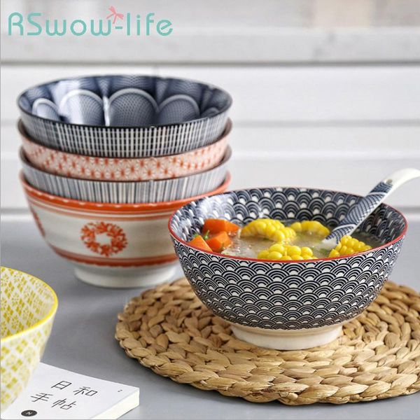 bowls 19.8*9.6cm 8-inch large soup bowl glaze color ceramic household tableware ramen noodles for kitchen
bowls 19.8*9.6cm 8-inch large soup bowl glaze color ceramic household tableware ramen noodles for kitchen