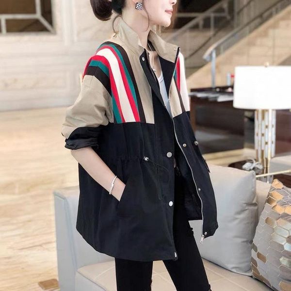 women's trench coats small woman this year coat spring and autumn short fund recreational design feeling jacket, Tan;black
women's trench coats small woman this year coat spring and autumn short fund recreational design feeling jacket, Tan;black