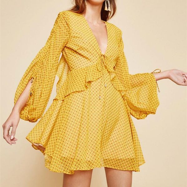 casual dresses ael minidress fashion spring summer women long sleeved dress v collar slim floral printing chiffon, Black;gray
casual dresses ael minidress fashion spring summer women long sleeved dress v collar slim floral printing chiffon, Black;gray
