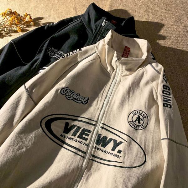 men's jackets loose male baseball uniform, casual cute jacket with a korean trend, and fe blouse for spring fall yaxl, Black;brown
men's jackets loose male baseball uniform, casual cute jacket with a korean trend, and fe blouse for spring fall yaxl, Black;brown