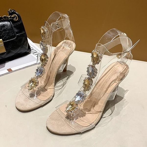 sandals fashion good quality high thin heel summer shoes for women, Black 
sandals fashion good quality high thin heel summer shoes for women, Black