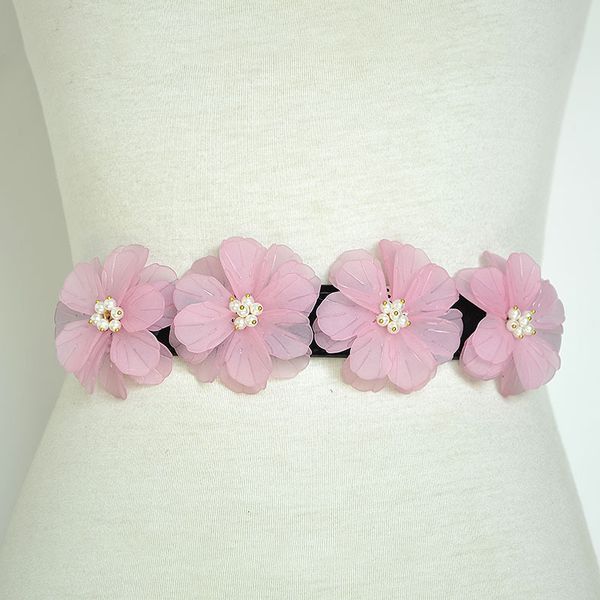 new decorative women's pearl belt fashion plastic flower elastic waist chain, Black;brown
new decorative women's pearl belt fashion plastic flower elastic waist chain, Black;brown