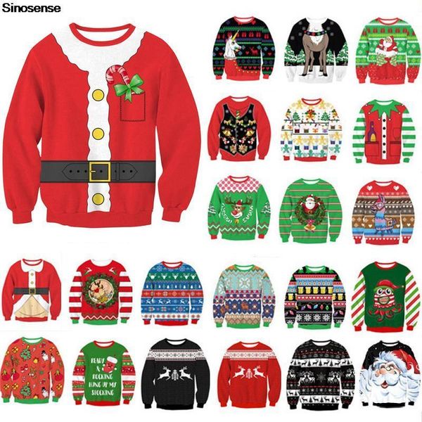men's sweaters 3d funny printed crew neck pullover ugly christmas sweater sweatshirts men women autumn holiday party xmas jumpers, White;black
men's sweaters 3d funny printed crew neck pullover ugly christmas sweater sweatshirts men women autumn holiday party xmas jumpers, White;black