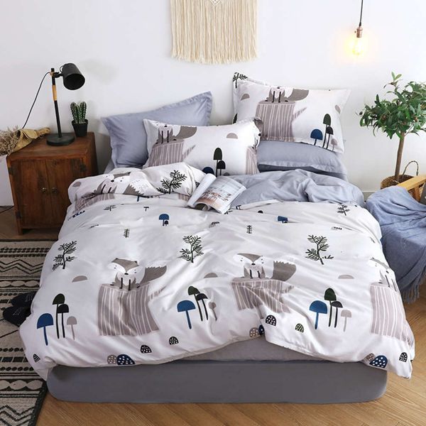 cartoon squirrel bedding set cute girls bed linens home textil duvet cover double side quilt cover pillowcase sheet 3/4pcs
cartoon squirrel bedding set cute girls bed linens home textil duvet cover double side quilt cover pillowcase sheet 3/4pcs