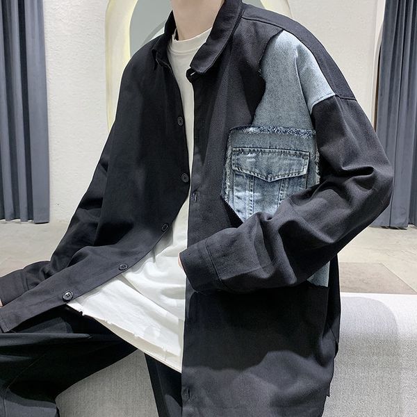 2021 new men's long-sleeved patchwork hawaiian cargo white cotton denim stitching thickened shirt loose fashion shirts -5xl u04k
2021 new men's long-sleeved patchwork hawaiian cargo white cotton denim stitching thickened shirt loose fashion shirts -5xl u04k