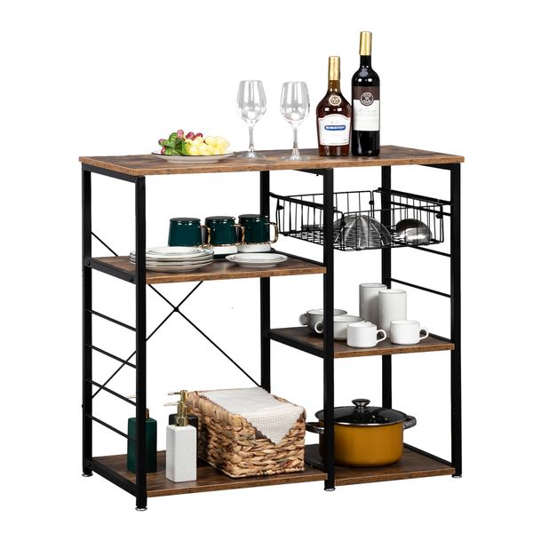 5 layer kitchen shelf with drain basket hook mdf industrial wind wrought iron rack storage rack
5 layer kitchen shelf with drain basket hook mdf industrial wind wrought iron rack storage rack