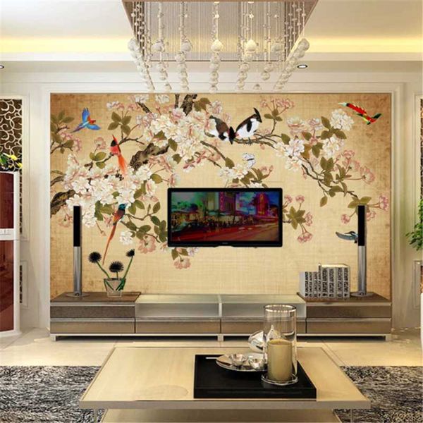 wallpapers milofi custom 3d wall mural wallpaper cloth chinese hand-painted meticulous flower and bird background decoration pain
wallpapers milofi custom 3d wall mural wallpaper cloth chinese hand-painted meticulous flower and bird background decoration pain