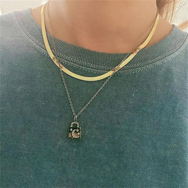 boho gold necklaces pendant vintage charm necklace moon star lock hanging pendant multilayer fish scale chain fashion jewlery, Golden;silver
boho gold necklaces pendant vintage charm necklace moon star lock hanging pendant multilayer fish scale chain fashion jewlery, Golden;silver