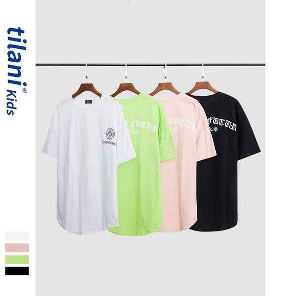 summer brand tilani children's tide clothing | 2020 curved hem cotton loose men's and women's short sleeve t-s, Black;white
summer brand tilani children's tide clothing | 2020 curved hem cotton loose men's and women's short sleeve t-s, Black;white