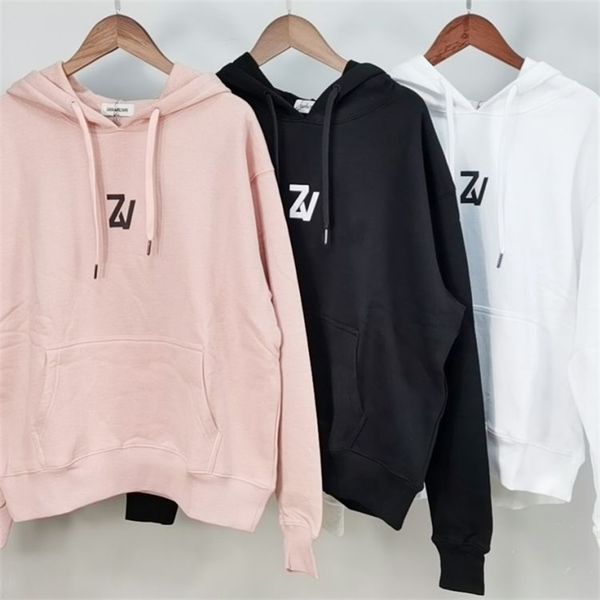 zadig women hoodie sweather long sleeve printed 3color with drawstring loose sweathers pink black white zv216103
zadig women hoodie sweather long sleeve printed 3color with drawstring loose sweathers pink black white zv216103