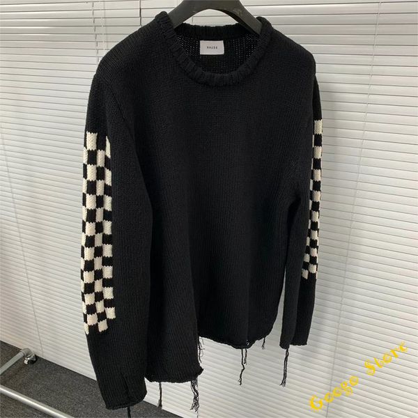 men's sweaters autumn winter make old broken crochet female jumper 1:1 superior quality chess printing sweaters lk9c, White;black
men's sweaters autumn winter make old broken crochet female jumper 1:1 superior quality chess printing sweaters lk9c, White;black