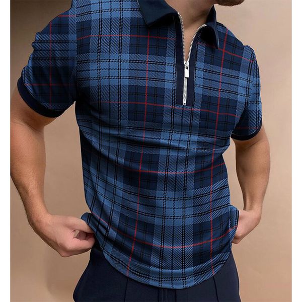 adolescent pattern men's zipper polo shirt comfortable breathable fashionable cool daily travel work party, White;black
adolescent pattern men's zipper polo shirt comfortable breathable fashionable cool daily travel work party, White;black