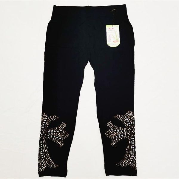 women's leggings yi shang store diamond , the diamond, viscose fabric, Black 
women's leggings yi shang store diamond , the diamond, viscose fabric, Black