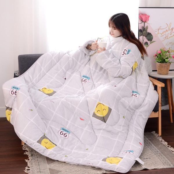 comforters & sets winter lazy quilt with sleeves home bedding comforter printed edredom keep warm duvet filling 4 styles
comforters & sets winter lazy quilt with sleeves home bedding comforter printed edredom keep warm duvet filling 4 styles
