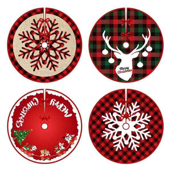 christmas decorations linen elk snowflake tree skirt classic red black grid for living room home xmas bottom decor
christmas decorations linen elk snowflake tree skirt classic red black grid for living room home xmas bottom decor