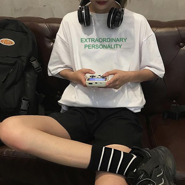 tee shirt femme short-sleeved korean women's t-shirt summer sports tide loose body jacket shirt half-sleeved large size shirt, White
tee shirt femme short-sleeved korean women's t-shirt summer sports tide loose body jacket shirt half-sleeved large size shirt, White