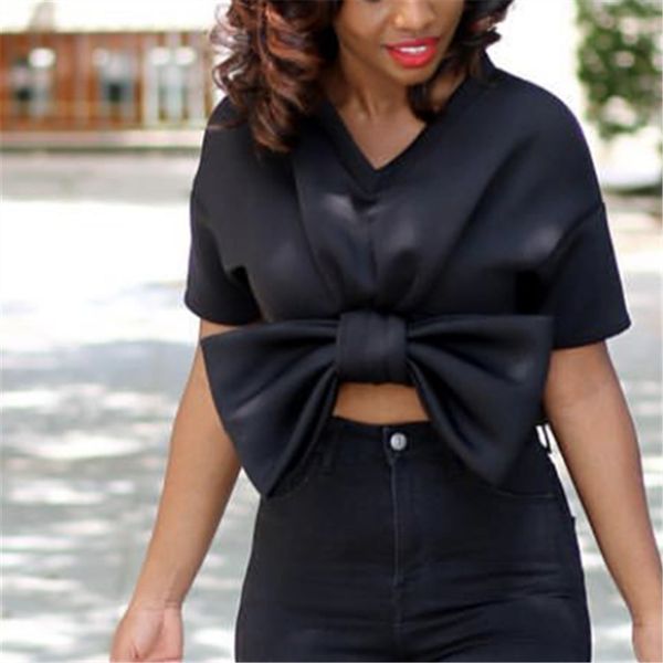 2021 new women blouse shirt white black crop with bowtie v neck elegant lady fashion casual lolita femme blusa summer all match asjk, Black;gray
2021 new women blouse shirt white black crop with bowtie v neck elegant lady fashion casual lolita femme blusa summer all match asjk, Black;gray