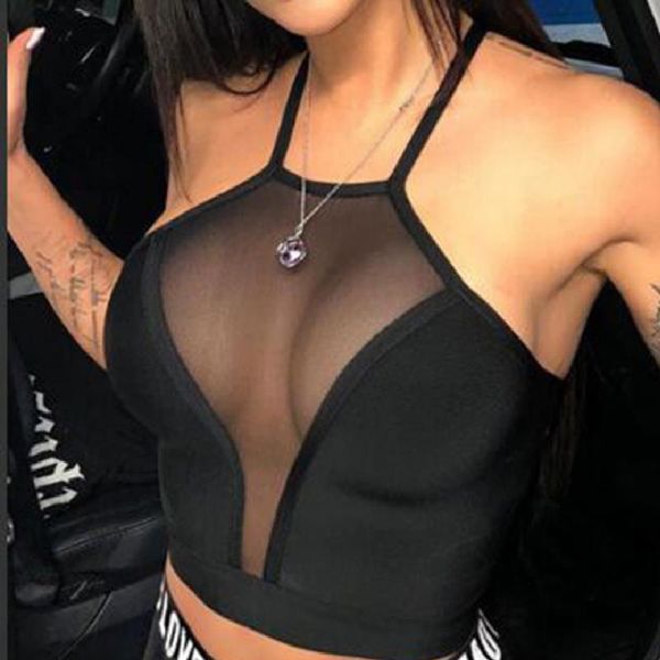 fashion tanks women mesh see through sleeveless crop female short bustier summer solid slim vest black, White
fashion tanks women mesh see through sleeveless crop female short bustier summer solid slim vest black, White