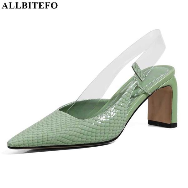 allbitefo fashon brand genuine leather thick heels wedding women shoes summer women sandals women heels shoes des sandales 210611, Black
allbitefo fashon brand genuine leather thick heels wedding women shoes summer women sandals women heels shoes des sandales 210611, Black