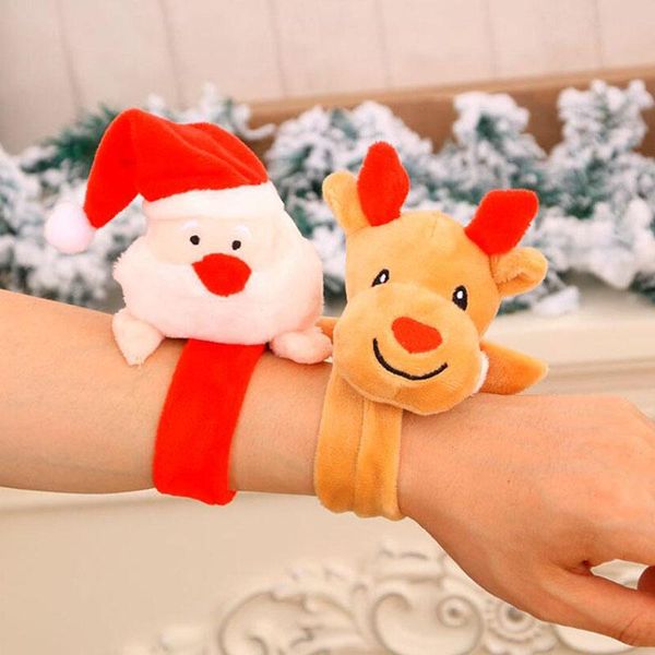 christmas decorations 1pcs kids santa deer hat tree slap bracelets wrap wristband ring band party toys birthday holiday gifts
christmas decorations 1pcs kids santa deer hat tree slap bracelets wrap wristband ring band party toys birthday holiday gifts