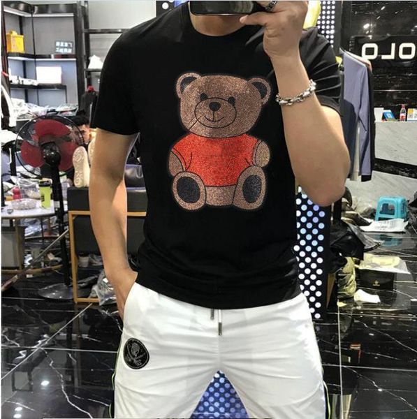 2021 new man t-shirts and woman drill t-shirt male/female tshirt casual shirt o-neck 0zsg, White;black
2021 new man t-shirts and woman drill t-shirt male/female tshirt casual shirt o-neck 0zsg, White;black
