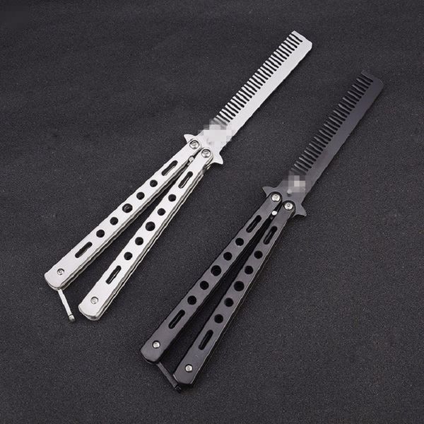 beginner training swing folding comb fine steel butterfly practice playing knife uncut
beginner training swing folding comb fine steel butterfly practice playing knife uncut