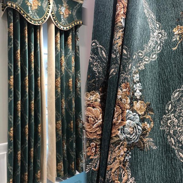 curtain & drapes high grade thickened chenille finished products american living room luxury atmosphere bedroom yarn shade curtains
curtain & drapes high grade thickened chenille finished products american living room luxury atmosphere bedroom yarn shade curtains
