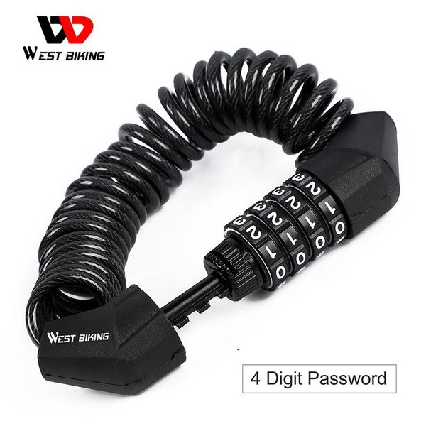 bike locks west biking portable helmet lock 4 digit password mini anti-theft bicycle for motorcycle scooter cycling cable
bike locks west biking portable helmet lock 4 digit password mini anti-theft bicycle for motorcycle scooter cycling cable
