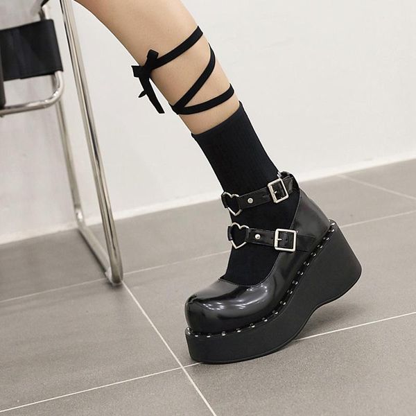 dress shoes 2021lolita star buckle mary jane female cross platform patent leather girls rivet casual, Black
dress shoes 2021lolita star buckle mary jane female cross platform patent leather girls rivet casual, Black