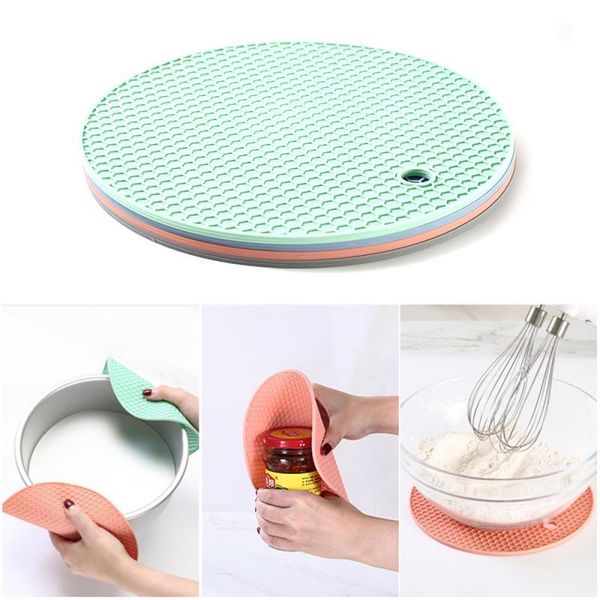 mats & pads 18cm round heat-resistant silicone mat drink non-slip pot holder potholder table placemat kitchen gadget
mats & pads 18cm round heat-resistant silicone mat drink non-slip pot holder potholder table placemat kitchen gadget