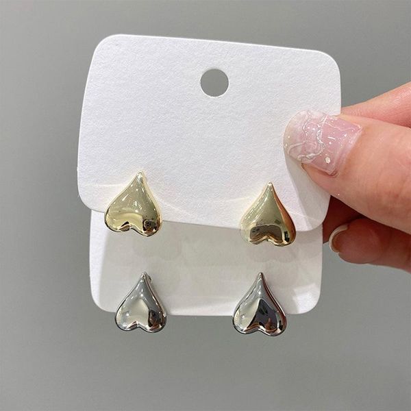 stud trendy metal love heart earrings for women korean fashion luxurious female elegant romantic delicate pendant gifts, Golden;silver
stud trendy metal love heart earrings for women korean fashion luxurious female elegant romantic delicate pendant gifts, Golden;silver
