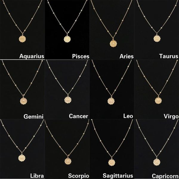 pendant necklaces misscycy vintage personalized twelve constellations carved coin necklace statement copper leo women jewelry, Silver
pendant necklaces misscycy vintage personalized twelve constellations carved coin necklace statement copper leo women jewelry, Silver