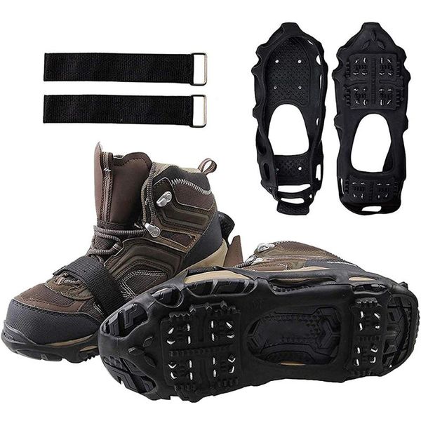cords, slings and webbing 1 pair 24 teeth tpe ice winter anti-skid fishing walking snow shoes gripper spike climbing crampons boots co
cords, slings and webbing 1 pair 24 teeth tpe ice winter anti-skid fishing walking snow shoes gripper spike climbing crampons boots co