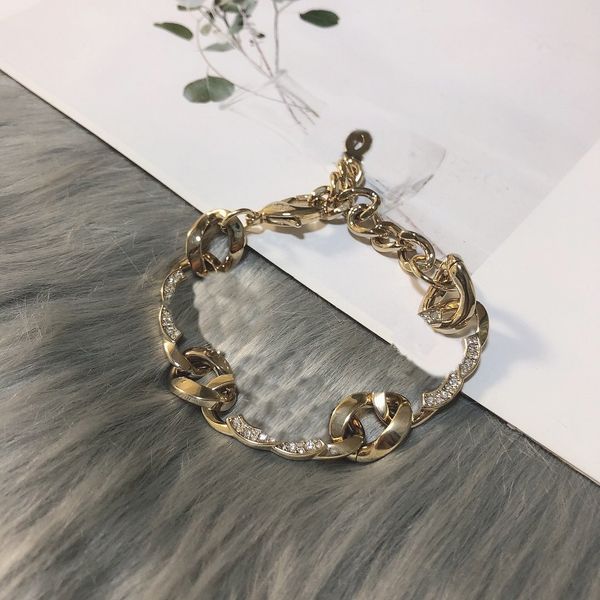 fashion bracelet for woman gold bracelet diamond bracelet electroplated gold charm selling jewelry, Black
fashion bracelet for woman gold bracelet diamond bracelet electroplated gold charm selling jewelry, Black