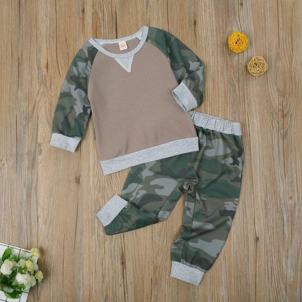 clothing sets baby & children's 0-5y autumn boys clothes camouflage print long sleeve patchwork pullover pants 2pcs, White
clothing sets baby & children's 0-5y autumn boys clothes camouflage print long sleeve patchwork pullover pants 2pcs, White
