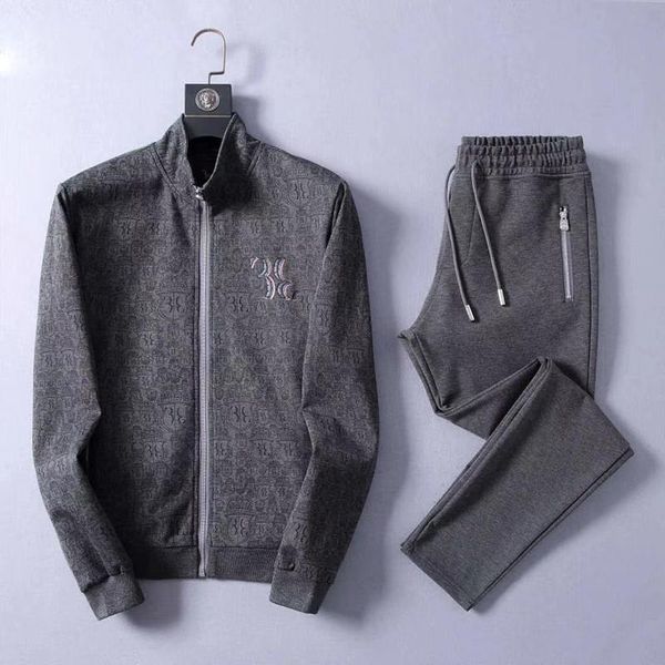 men's tracksuits sportswear set men 2021 winter thick fashion cardigan cotton zipper casual embroidery quality big size -3xl, Gray
men's tracksuits sportswear set men 2021 winter thick fashion cardigan cotton zipper casual embroidery quality big size -3xl, Gray